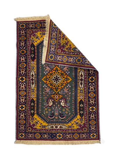 İran’ın El Dokuma Horasan Kilim Halısı Ebat: (110 x 159) cm