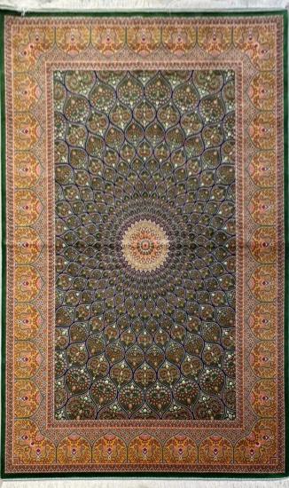 EBRISEM Gallery | İran İpek Makina Halı | 225×150 cm