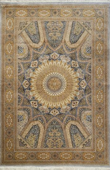 EBRISEM Gallery | İpek Görünümlü Makine Halısı | 150×225 cm