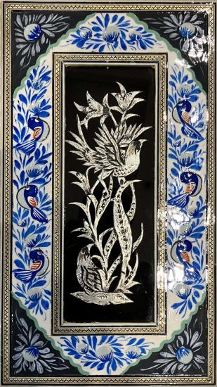 Hatem ve Metal İşlemeli Tablo | EBRISEM Gallery