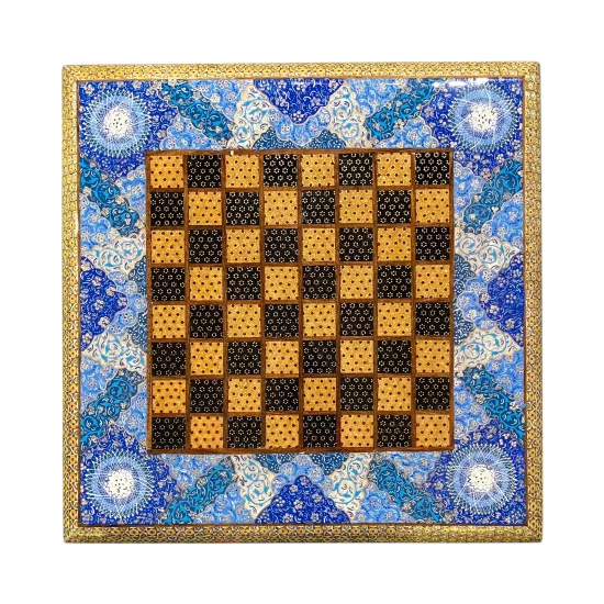EBRISEM | Iranian Hatem Chess Board | 40×40 cm | Handmade