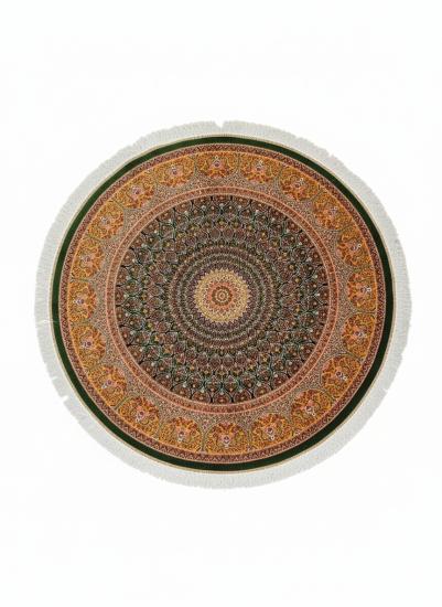 EBRISEM Gallery | Yuvarlak Klasik Desenli Makina Halısı | 150 cm