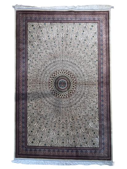 EBRISEM Gallery | İran İpek Makina Halı | 225×150 cm