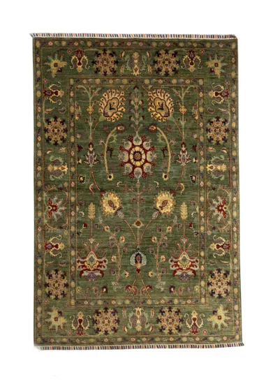   Afgan El Dokuma Halı (150 x 191) cm