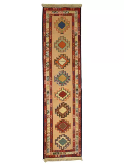 İRAN Sumak Kilim  (48 x 193) cm