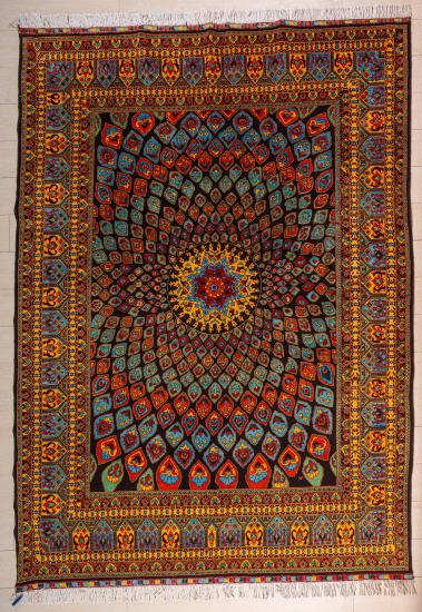 Afghan handmade Hocaroshna carpet 