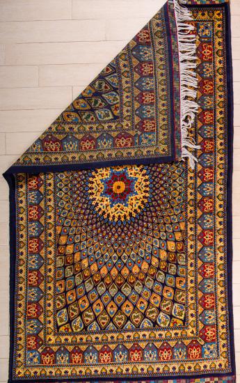 Afgan Halı Iran Tavus Deseni  (195 x 335) cm