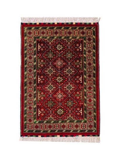 Afgan El Dokuması Halı  Ebat: (94 x 145) cm