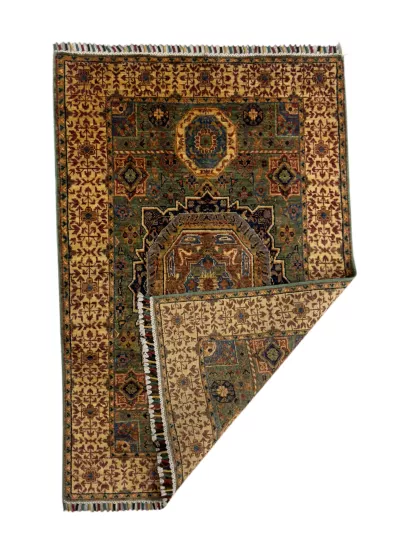   Afgan El Dokuma Halı (99 x 145) cm