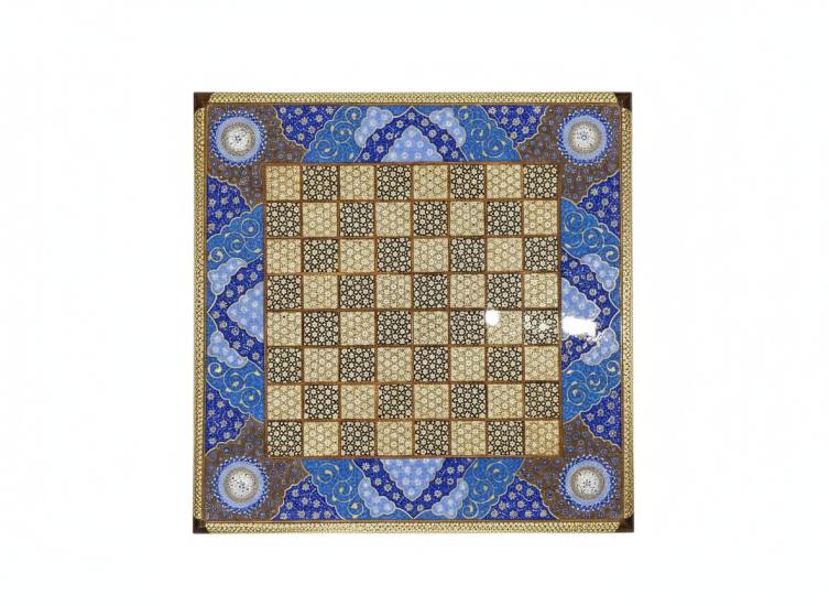 EBRISEM | İran Hatem Satranç | 40×40 cm | El Yapımı