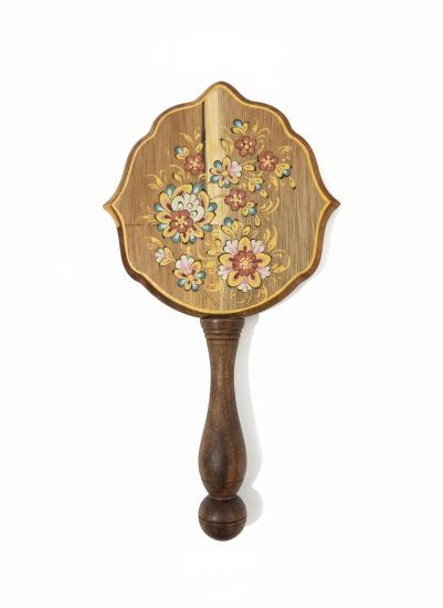 EBRISEM | El Yapımı İran Aynası | 20 cm | El Boyama