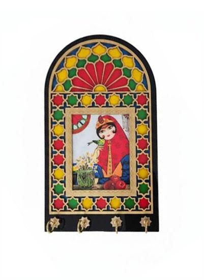 EBRISEM Gallery | El Yapımı Duvar Anahtarlık | 15×25 cm | Geleneksel Figür