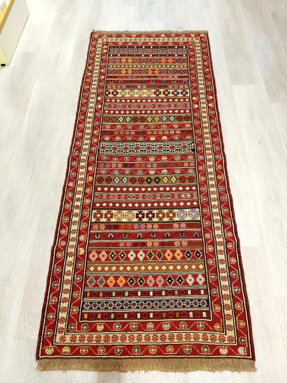 IRAN HAND WOVEN SUMAK WOOL RUG