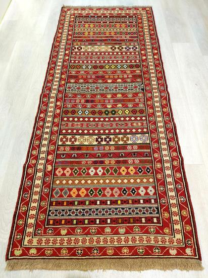 IRAN HAND WOVEN SUMAK WOOL RUG