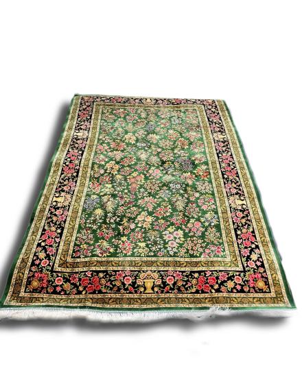 EBRISEM Gallery | İran İpek Makina Halı | 225×150 cm