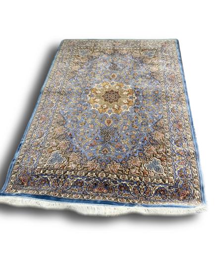 EBRISEM Gallery | İran İpek Makina Halı | 225×150 cm