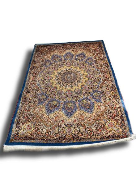 EBRISEM Gallery | İran İpek Makina Halı | 225×150 cm