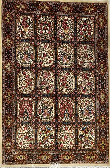 İran Makine İpek Halı | 100×150 cm