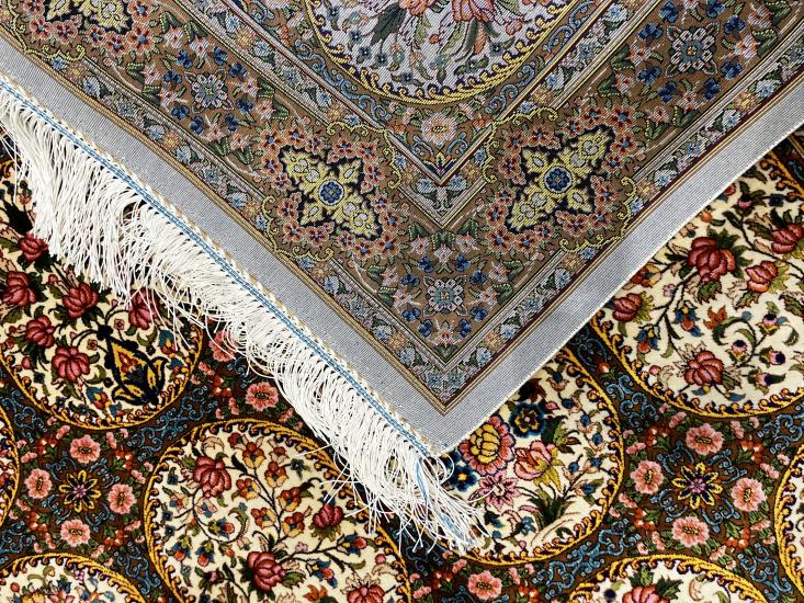 İran Makine İpek Halı | 100×150 cm