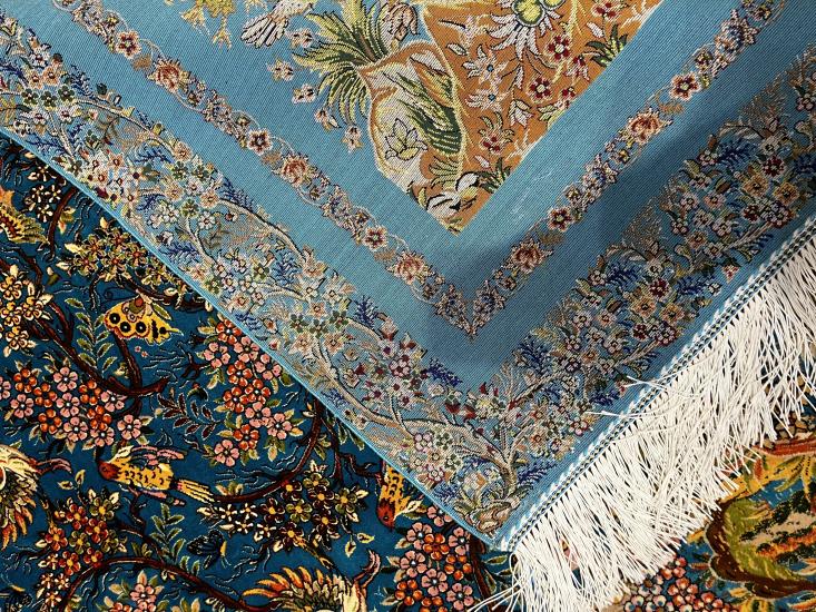 İran Makine İpek Halı | 100×150 cm
