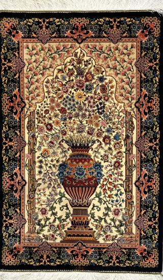 İran Makine İpek Seccade - 80×120 cm