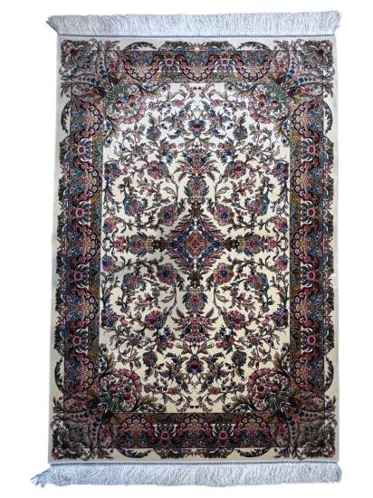 İran İpek Makine Halısı | 100 × 150 cm