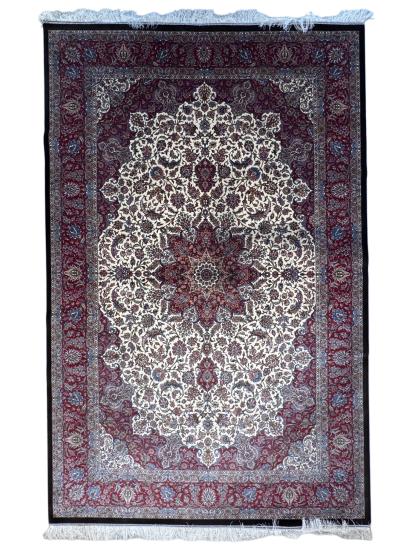 EBRISEM Gallery | İran İpek Makina Halı | 225×150 cm