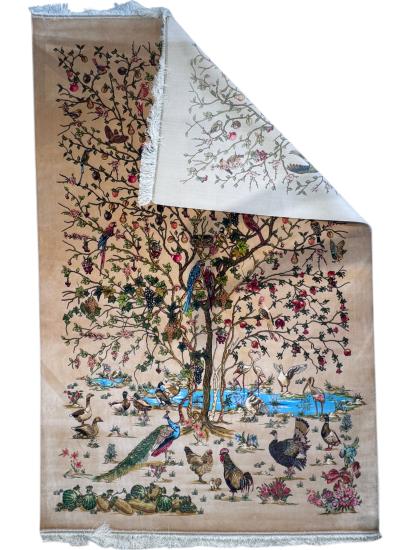 EBRISEM Gallery | İran İpek Makina Halı | 225×150 cm