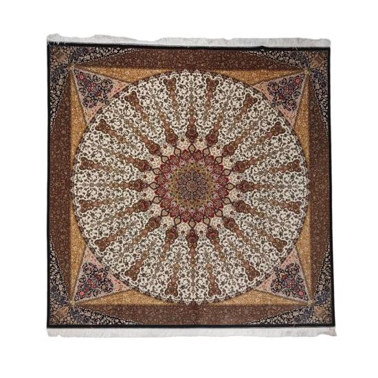 Modal İpek Makina Halı Ebat: (200 x 200) cm