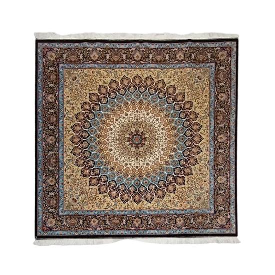 Modal İpek Makina Halı Ebat: (200 x 200) cm