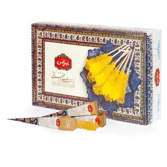 Nebat ( Iran Saffron Sugar Candy) 40 pieces