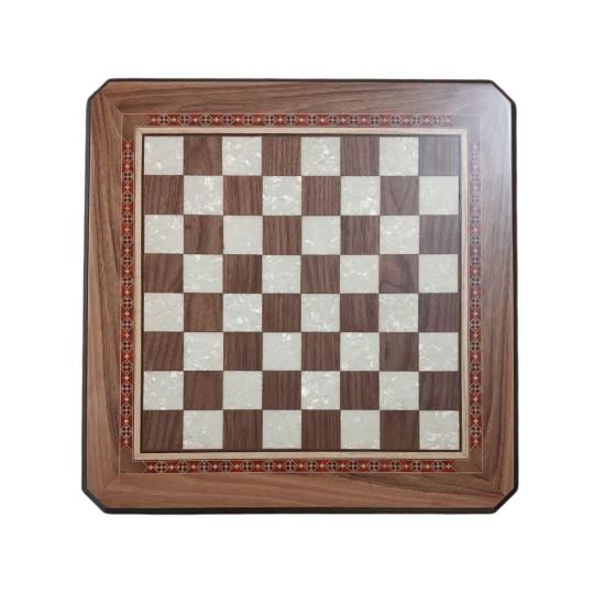  luks Sadaf İşieme Satranç (40 x 40) cm