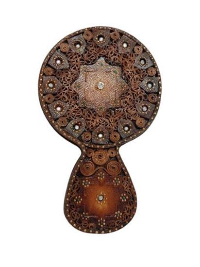Deri Ayna  (İran’ın El Sanatı) (18cm x 11 cm)