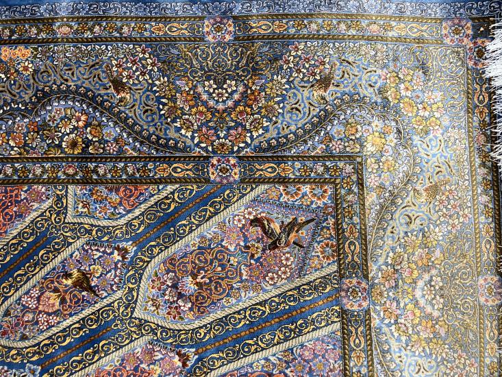 EBRISEM Gallery | İran İpek Makina Halı | 225×150 cm