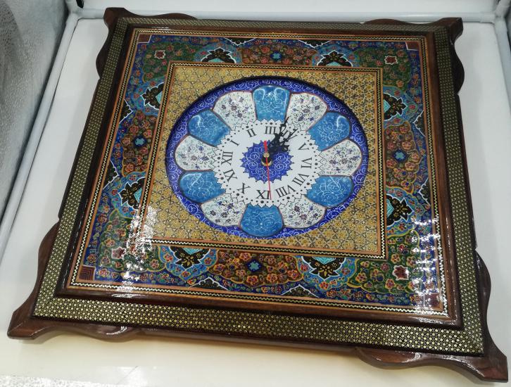 mesi Luks Duvar Saatı  Ebat: (46 x 46 cm)