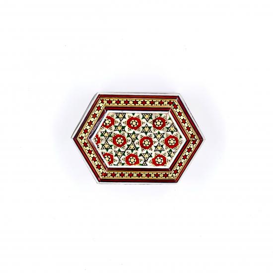 İran’ın El İşlemesi Hatem Mücevher Kutusu Ebat : ( 7 x 5 cm )