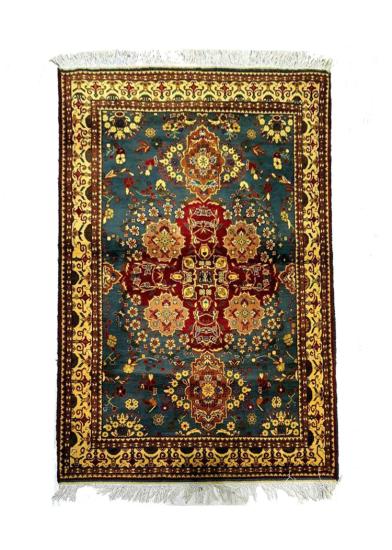 Afgan El Dokuma Halı (100 x 140) cm