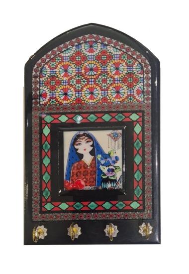 İran’ın El İşlemesi  Anahtarlık Ebat: (13 x 20) cm