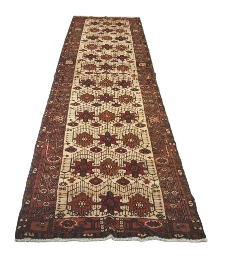 İran’ın El Dokuma turkmen Halısı Ebat: (102 x 420) cm