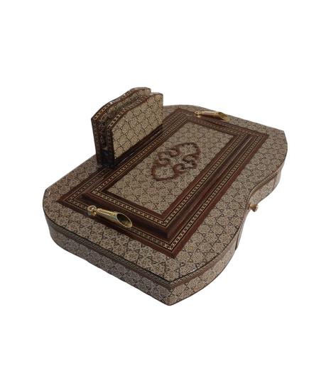 khatam Desktop Luxury Pen Holder (Handicraft of Iran)  Size: (20 X 30) CM