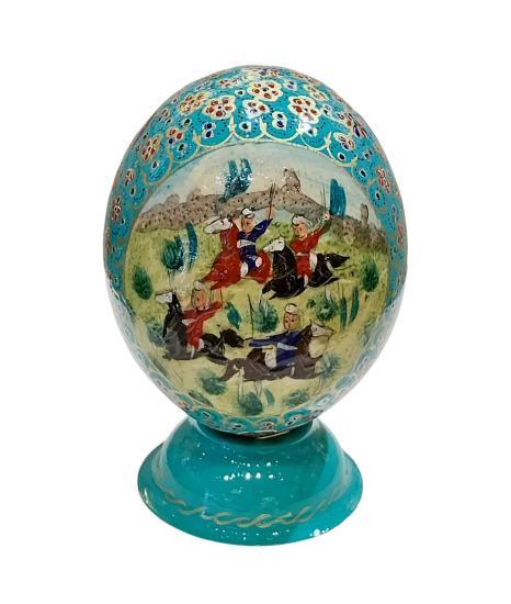 - Decorative Hand Painted Ostrich Egg