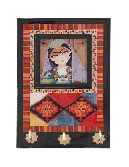 İran’ın El İşlemesi  Anahtarlık Ebat: (10 x 15) cm