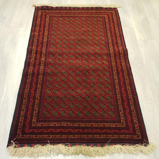 Afghan Handwoven Hojarojna Carpet  Size: (94 x 148) cm