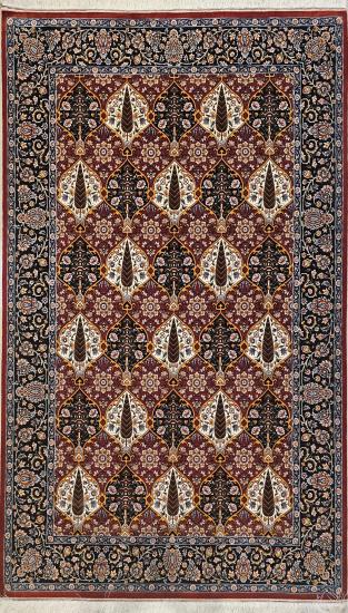 EBRISEM Gallery | İran İpek Makina Halı | 225×150 cm