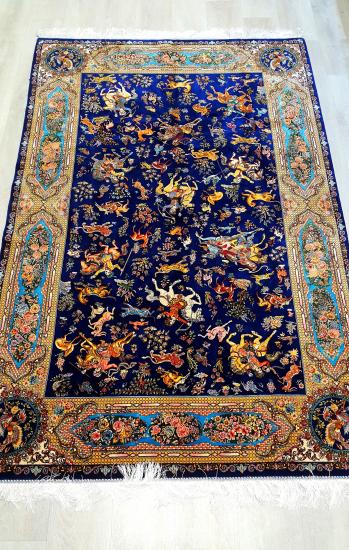 Modal Silk Machine Made Carpet (225 x 150 cm)