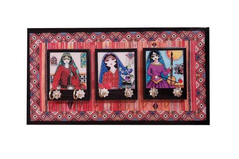 İran’ın El İşlemesi  Anahtarlık Ebat: (14 x 27) cm