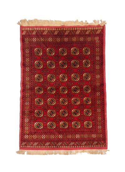 İran’ın El Dokuması Çift Taraflı İpek Halısı Ebat: ( 104 x 147 cm)