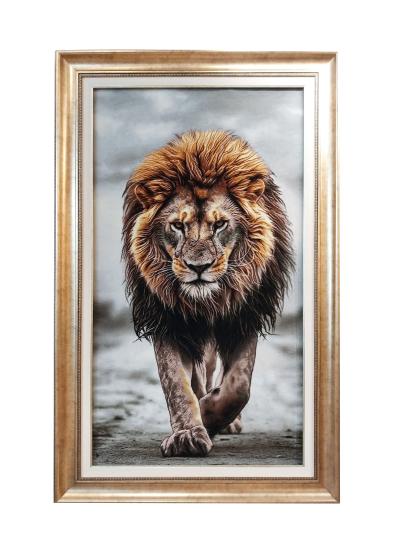 İran El Dokuması Tablo Halı (zafer aslani) Ebat: (75 x 135) cm