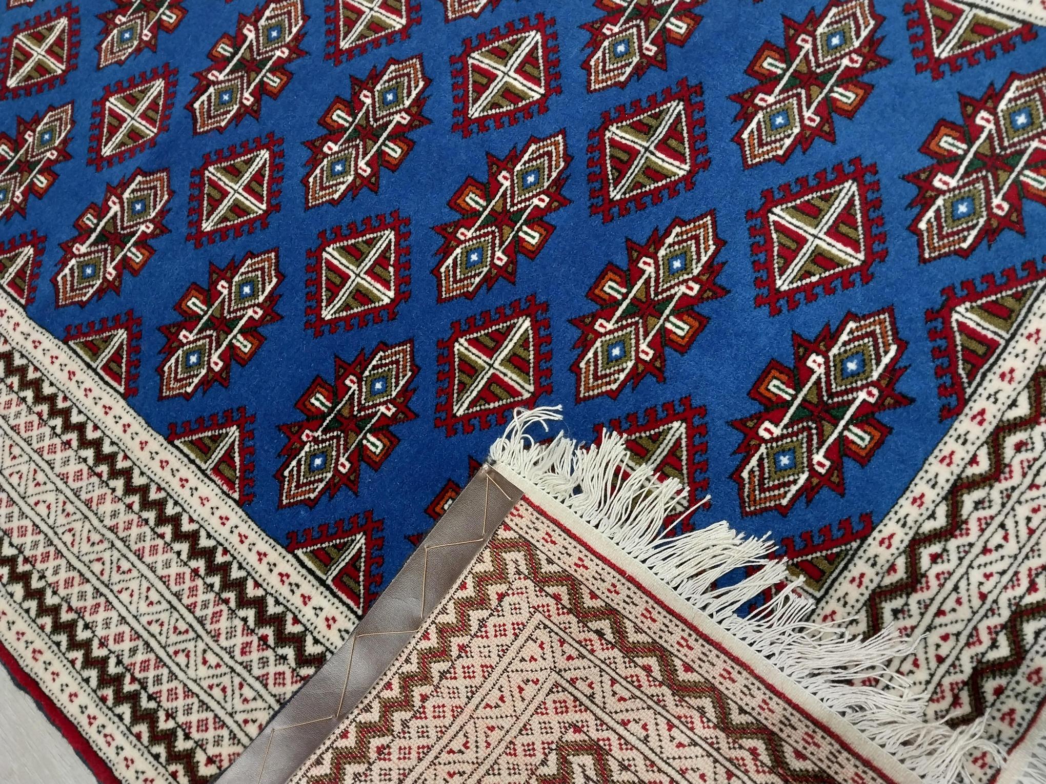 İran’ın%20El%20Dokuma%20turkman%20Halısı%20Ebat:%20(111%20x%20165)%20cm