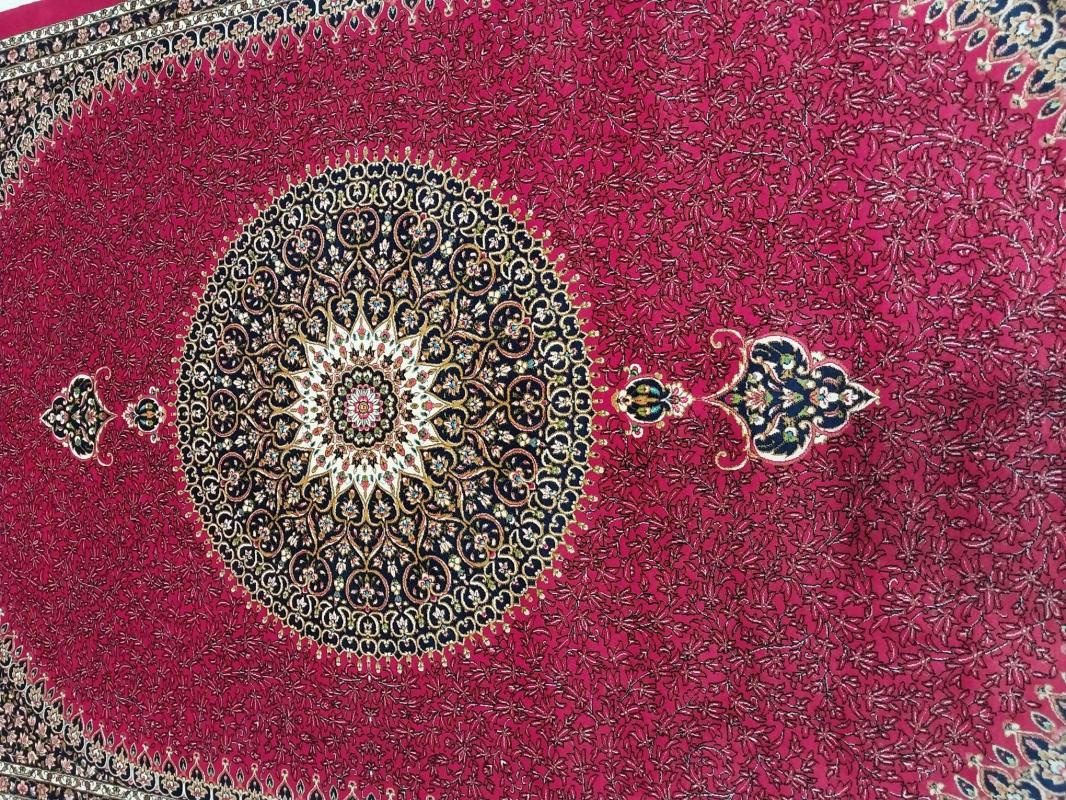 Modal Silk Machine Made Carpet Size: (80 x 300) cm